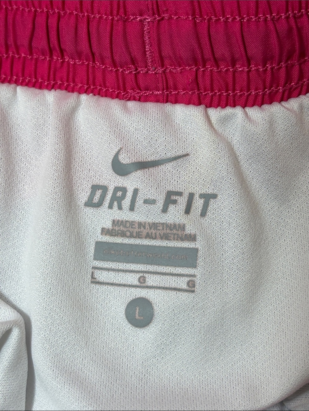 Nike Hot Pink Athletic Running Shorts with Liner - Picture 5 of 7